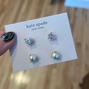 NWT Kate spade earring set